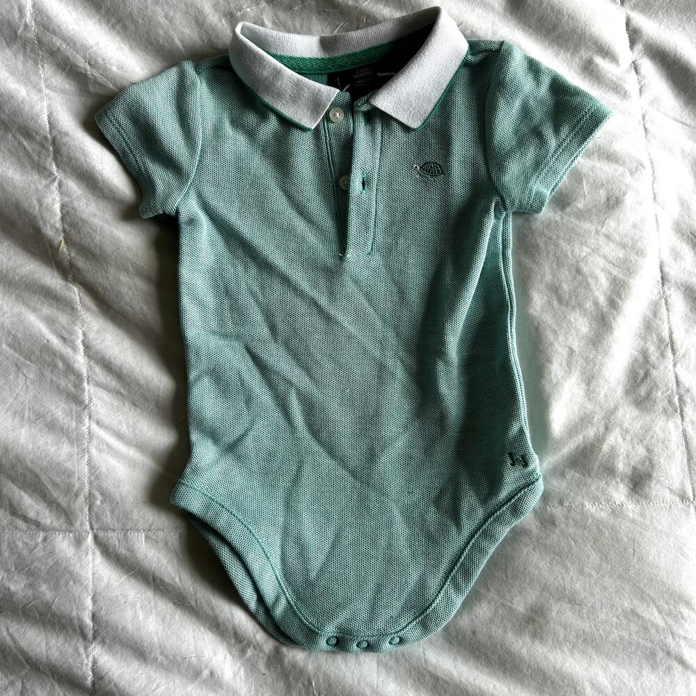Janie and Jack Baby turtle Onesie
